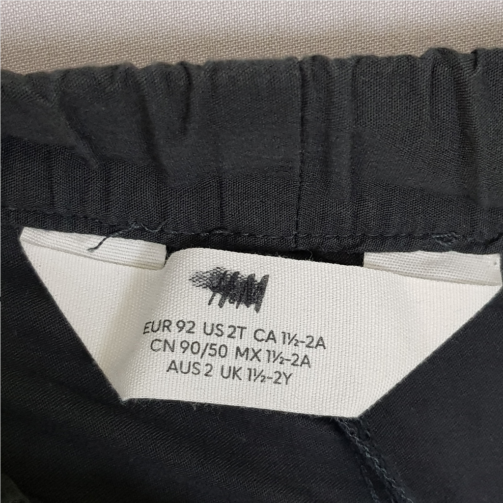 شلوارک دخترانه 27848 سایز 1.5 تا 12 سال مارک H&M