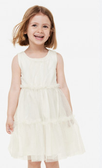 سارافون دخترانه 27746 سایز 1.5 تا 12 سال  مارک H&M