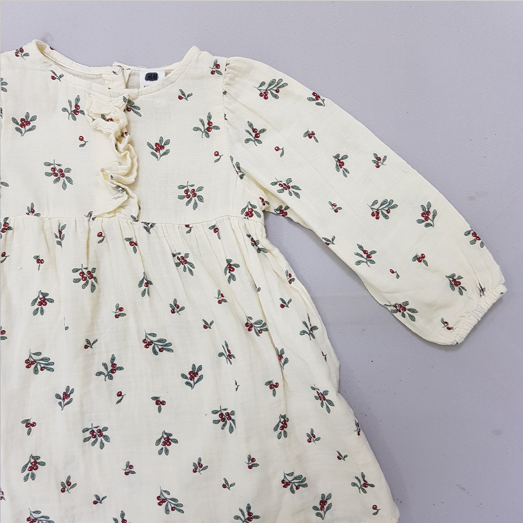 سارافون دخترانه 27830 سایز 4 ماه تا 4 سال مارک H&M   *