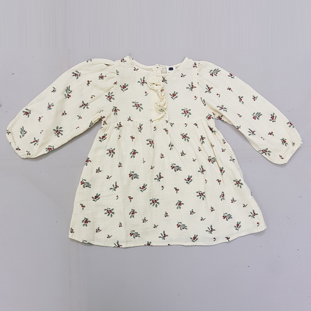 سارافون دخترانه 27830 سایز 4 ماه تا 4 سال مارک H&M   *