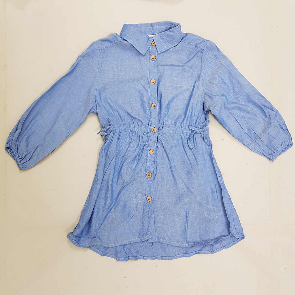 سارافون دخترانه 27857 سایز 1.5 تا 12 سال مارک H&M