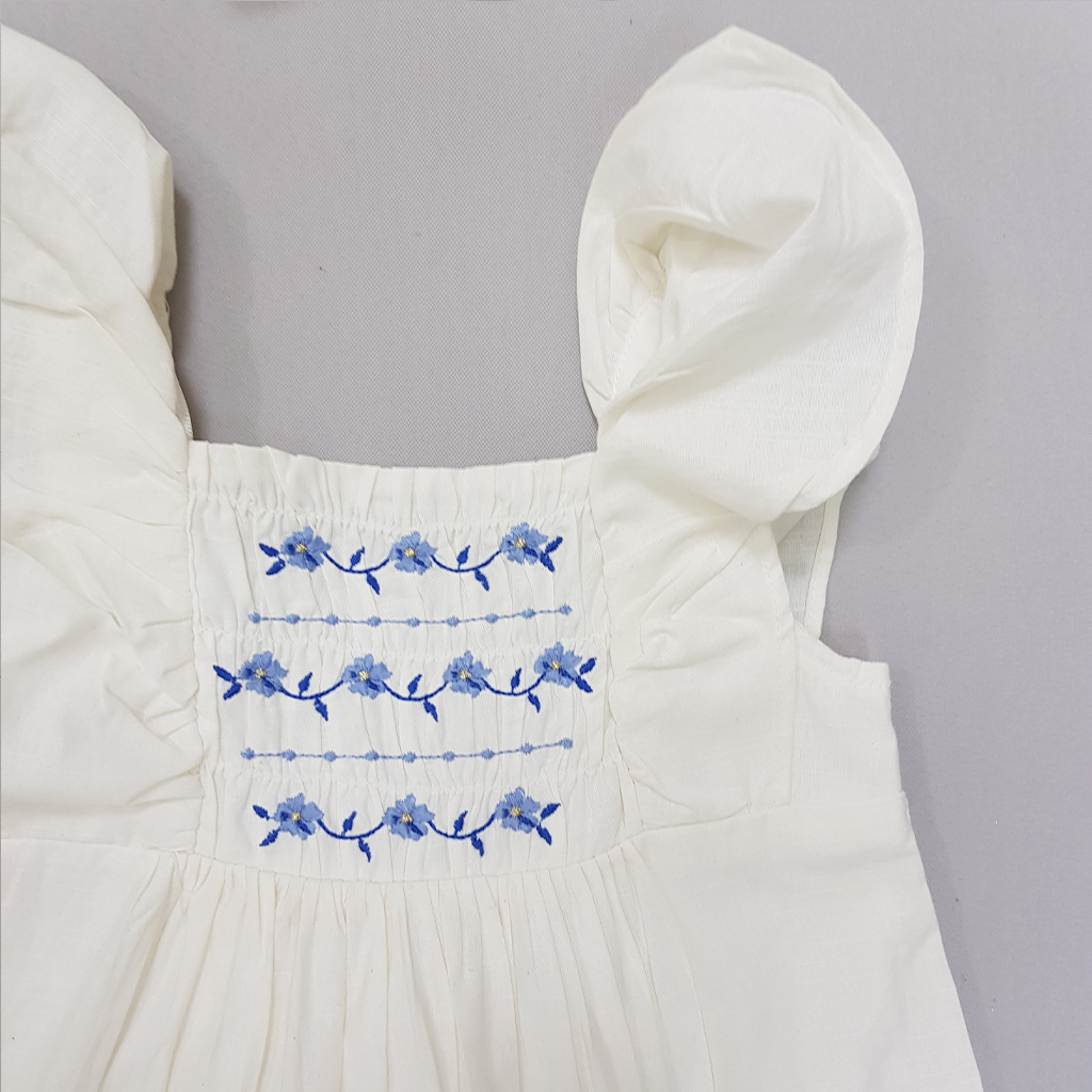 سارافون دخترانه 27743 سایز 1.5 تا 12 سال مارک H&M