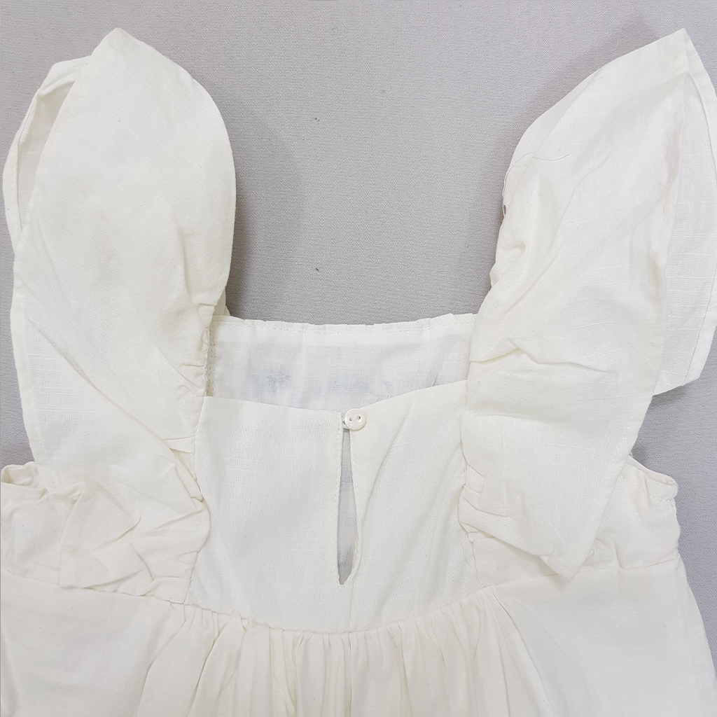 سارافون دخترانه 27743 سایز 1.5 تا 12 سال مارک H&M