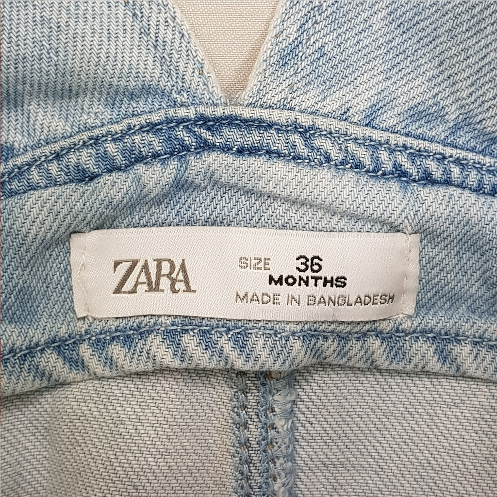 رامپر جینز پسرانه 27799 سایز 6 ماه تا 6 سال مارک ZARA