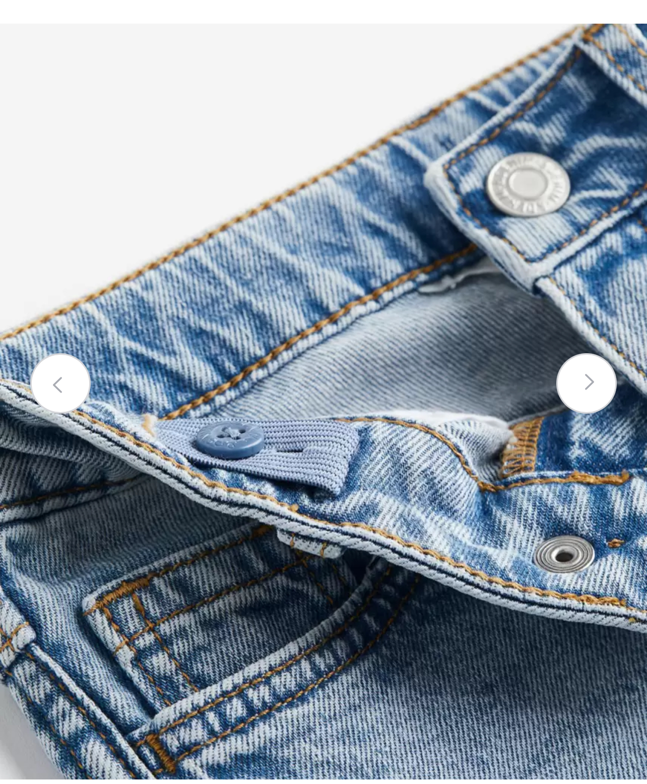 شلوار جینز پسرانه 27780 سایز 3 تا 10 سال مارک H&M
