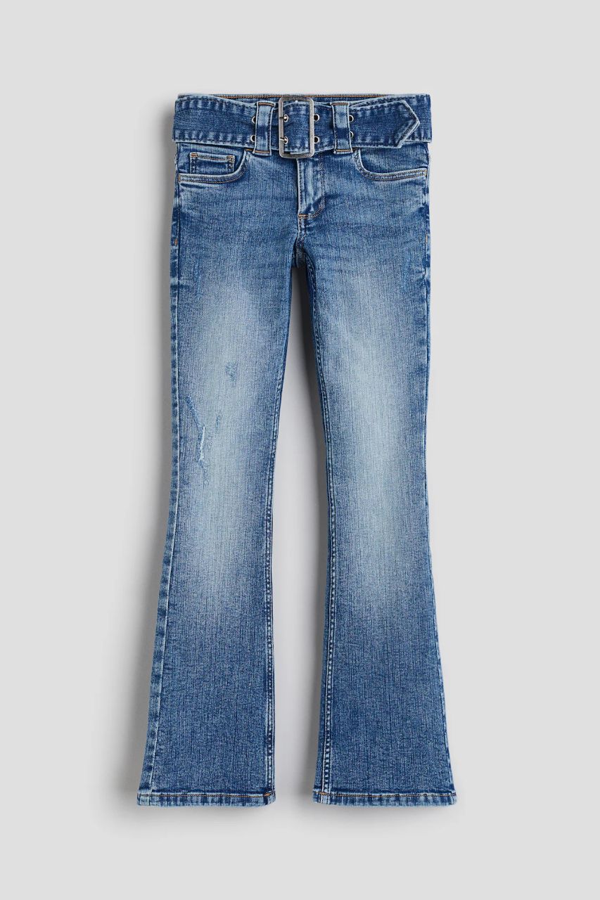 شلوار بوت کات دخترانه 27778 سایز 8 تا 15 سال مارک H&M