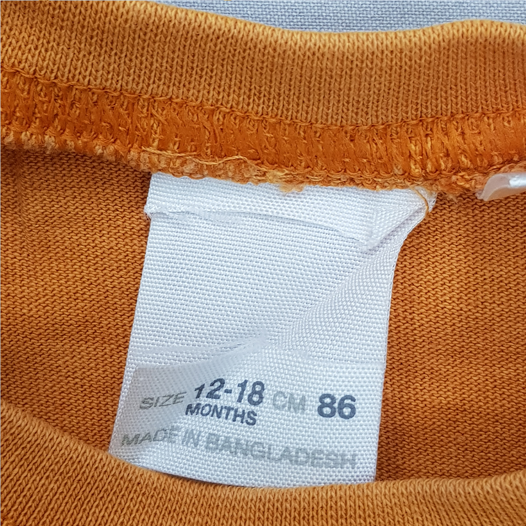 تی شرت پسرانه 27876 سایز 9 ماه تا 6 سال کد 3 مارک ZARA