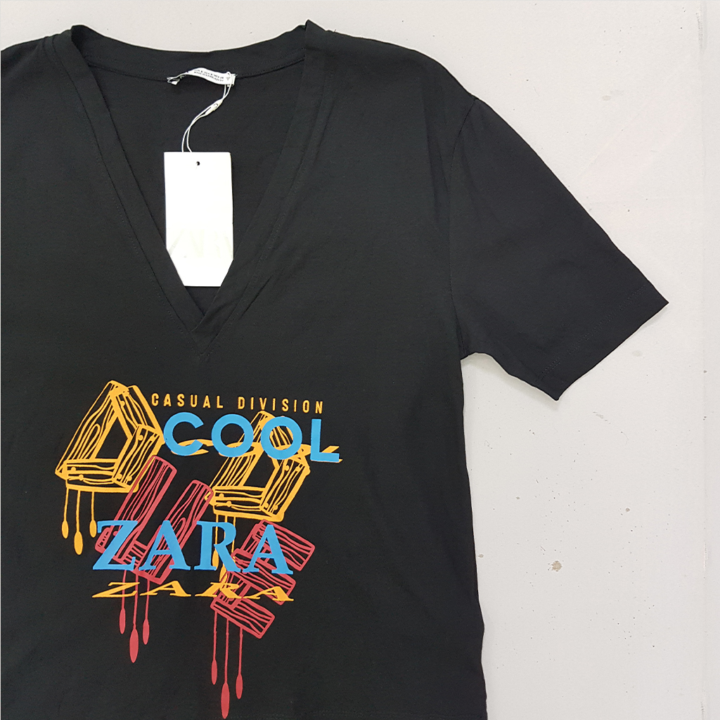 تی شرت زنانه 27900 مارک ZARA