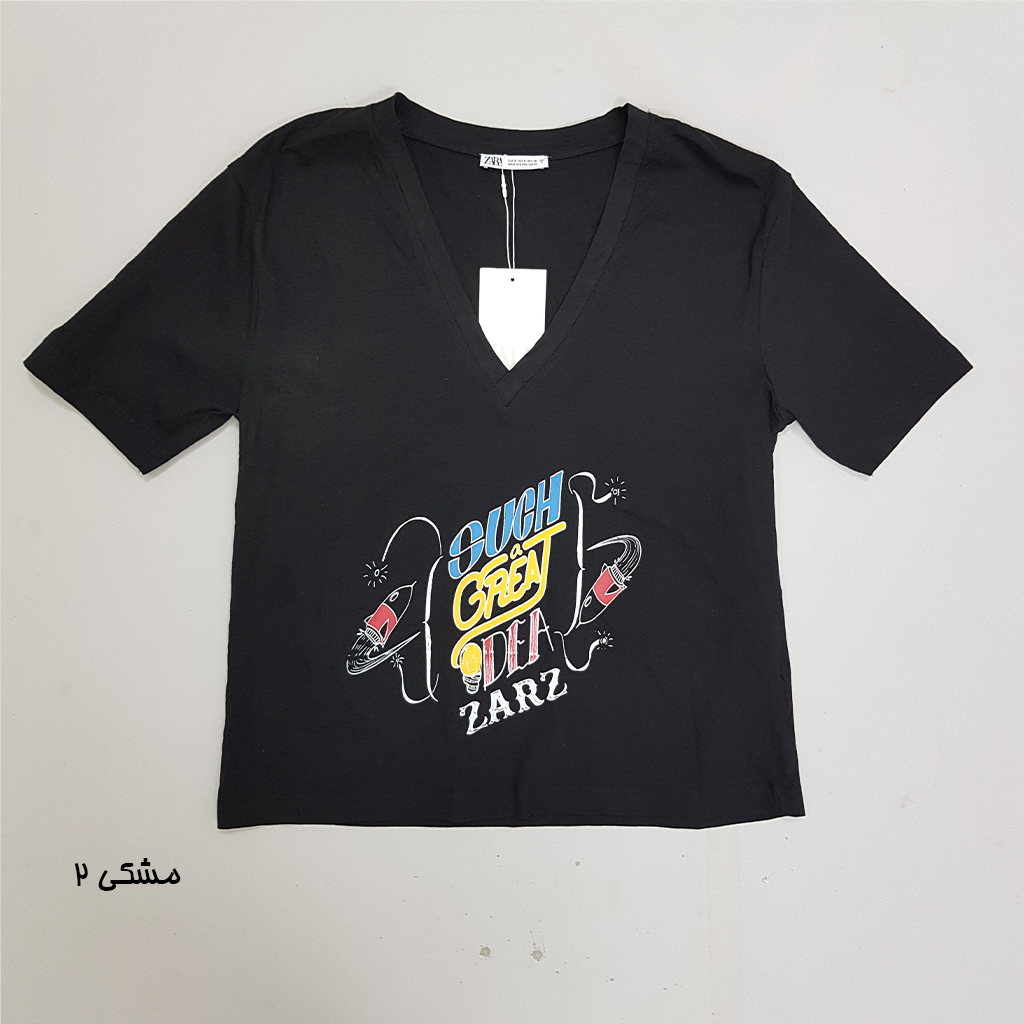 تی شرت زنانه 27900 مارک ZARA
