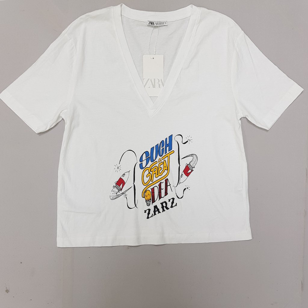 تی شرت زنانه 27900 مارک ZARA