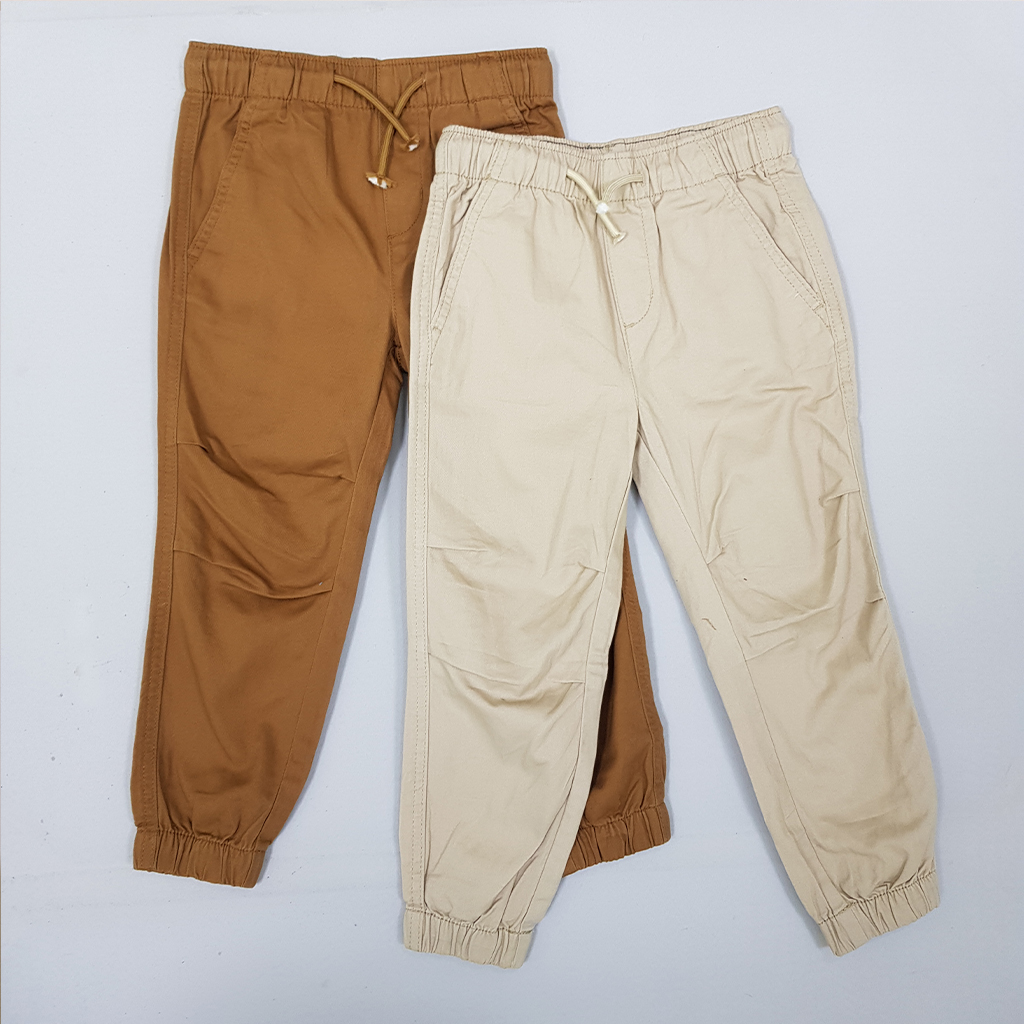 شلوار کتان پسرانه 27907 سایز 4 تا 10 سال کد 2 مارک H&M