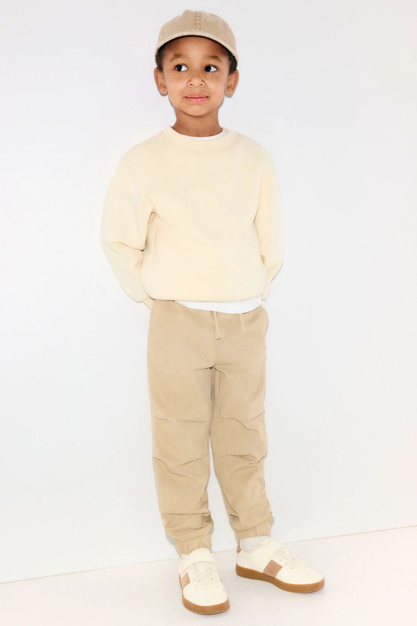 شلوار کتان پسرانه 27907 سایز 4 تا 10 سال کد 2 مارک H&M