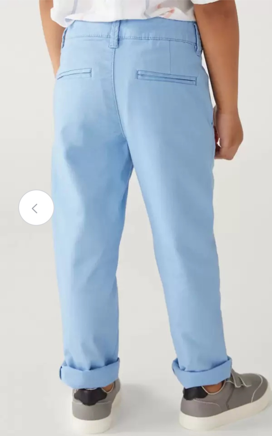 شلوار کتان پسرانه 27913 سایز 3 تا 16 سال مارک M&S