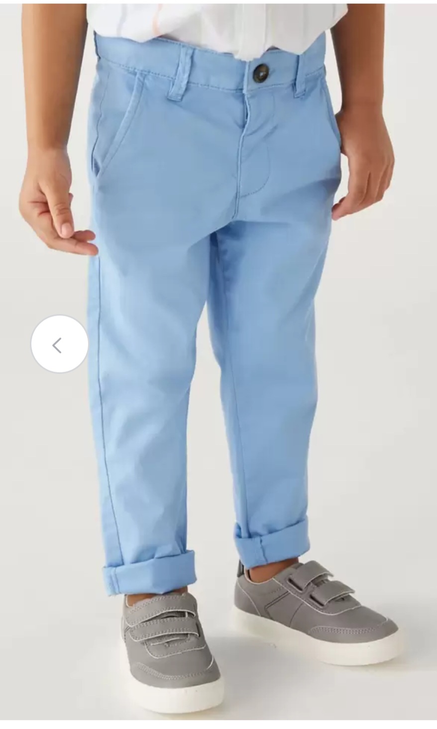 شلوار کتان پسرانه 27913 سایز 3 تا 16 سال مارک M&S