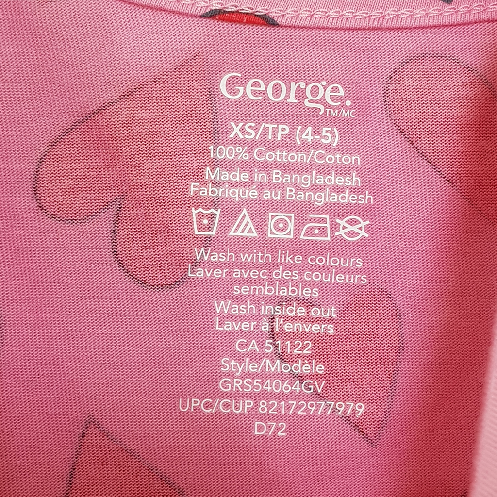 سارافون دخترانه 27944 سایز 4 تا 8 سال کد 4 مارک GEORGE