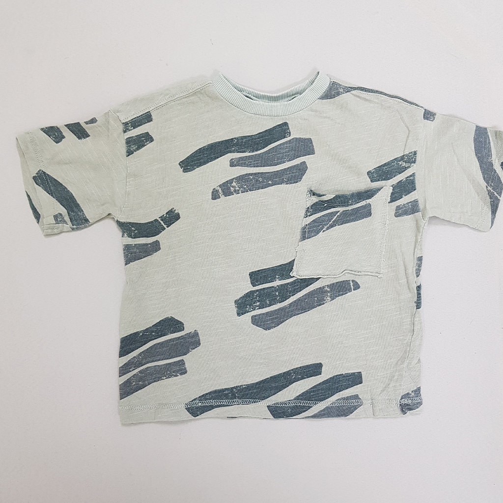 تی شرت پسرانه 27876 سایز 9 ماه تا 6 سال کد 1 مارک ZARA   *