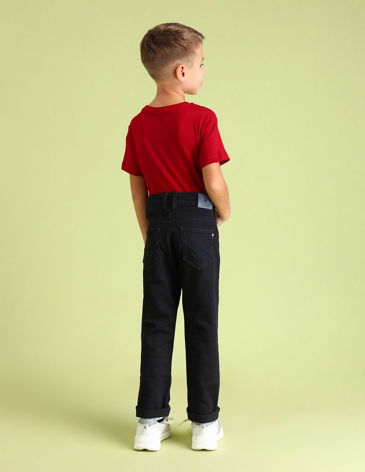 شلوار جینز پسرانه 27966 سایز 4 تا 16 سال مارک US POLO