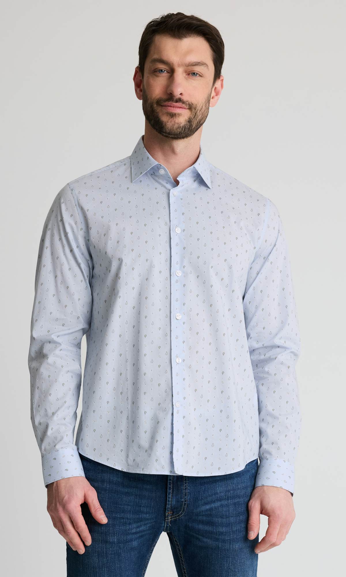 پیراهن مردانه 27985 برند dressmann