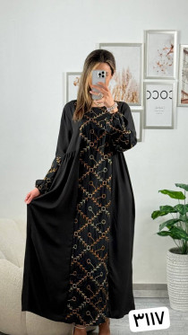 پیراهن گلدوزی زنانه کد 417403