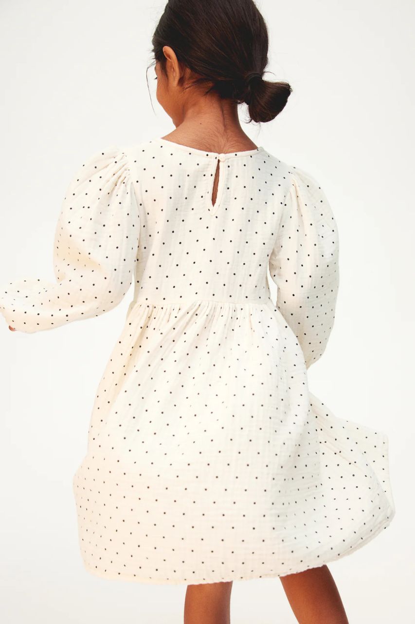 سارافون دخترانه 27745 سایز 1.5 تا 12 سال مارک H&M