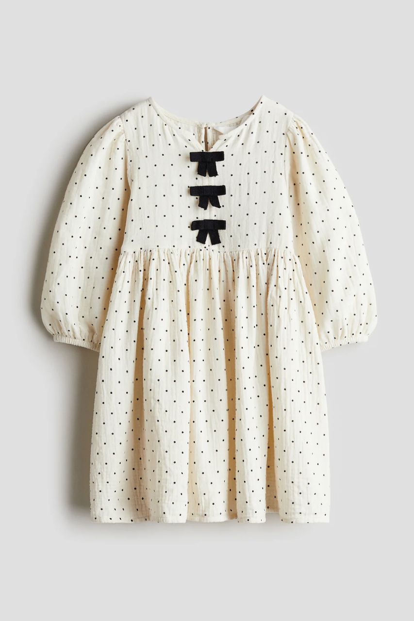 سارافون دخترانه 27745 سایز 1.5 تا 12 سال مارک H&M