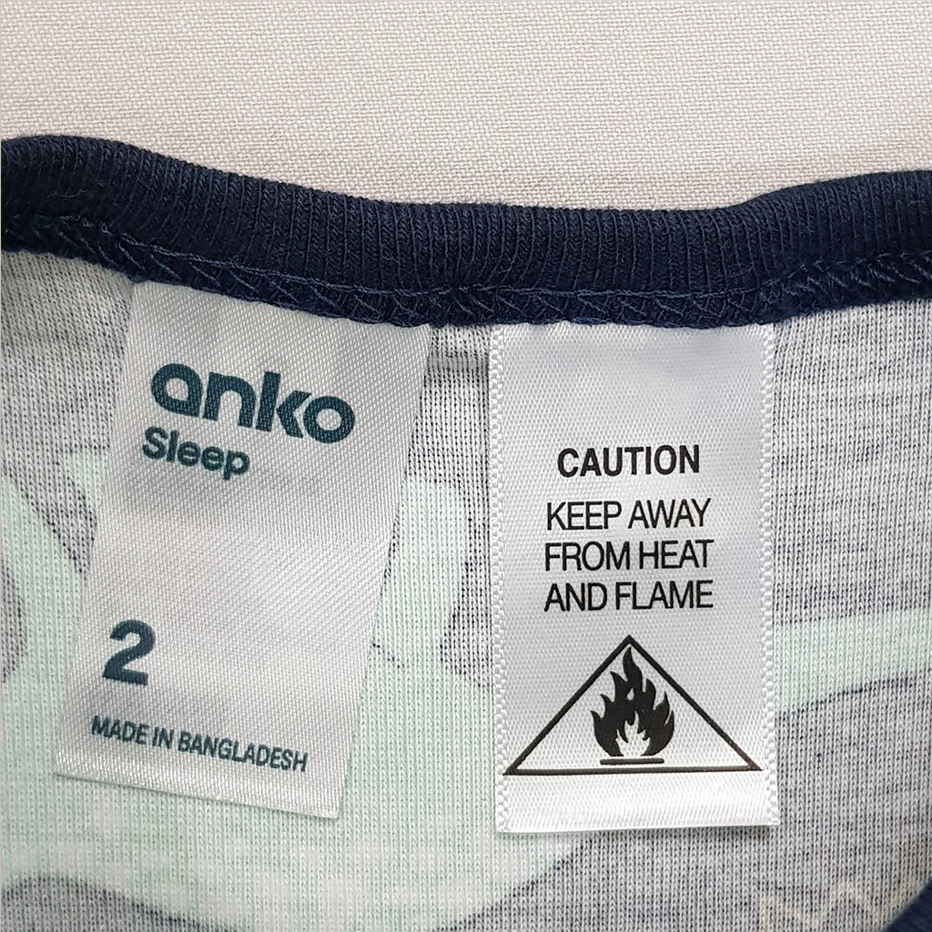 ست پسرانه 27955 سایز 2 تا 7 سال کد 3 مارک anko