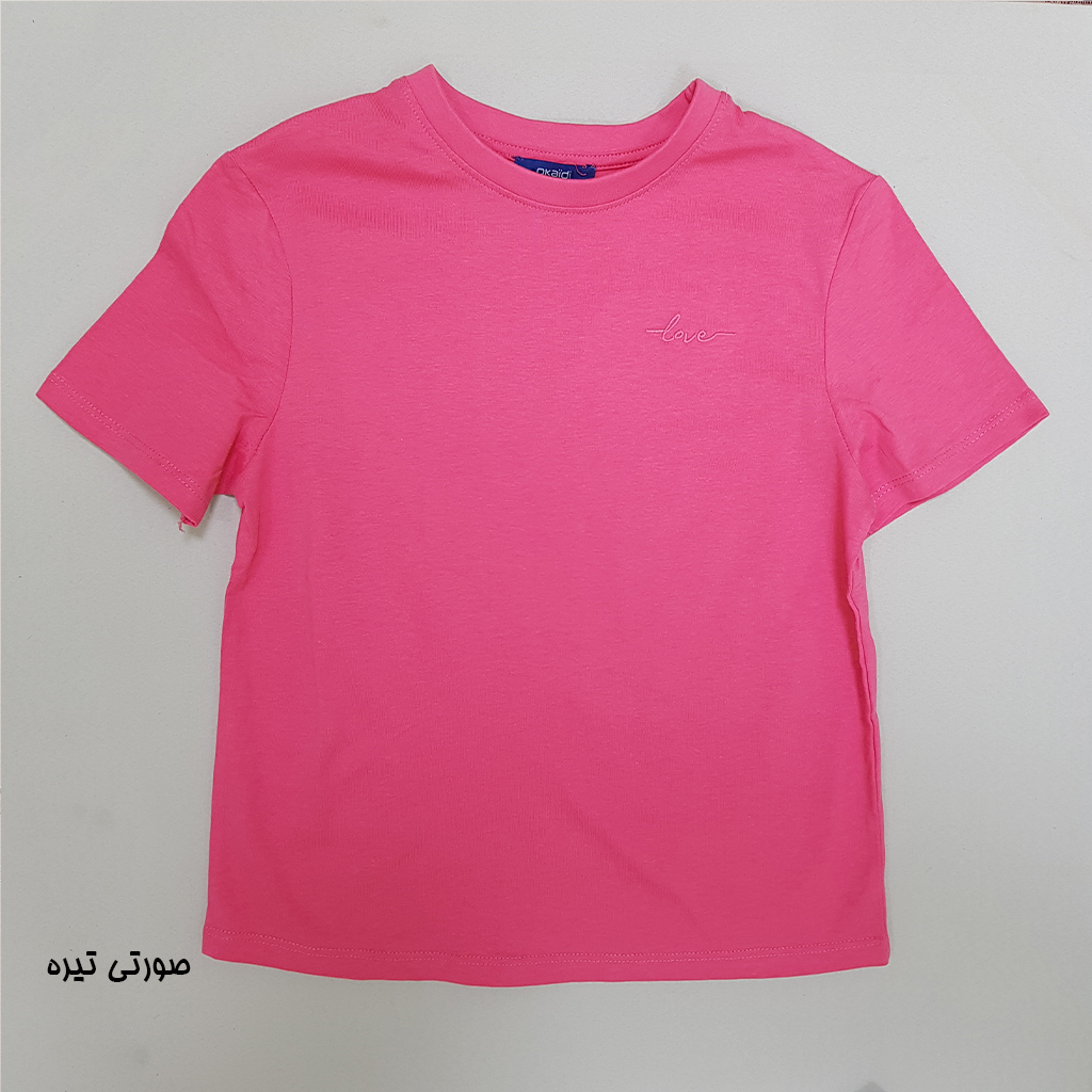 تی شرت دخترانه 27965 سایز 3 تا 14 سال کد 10 مارک OKAIDI