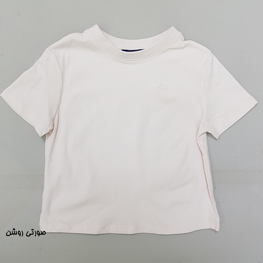 تی شرت دخترانه 27965 سایز 3 تا 14 سال کد 10 مارک OKAIDI