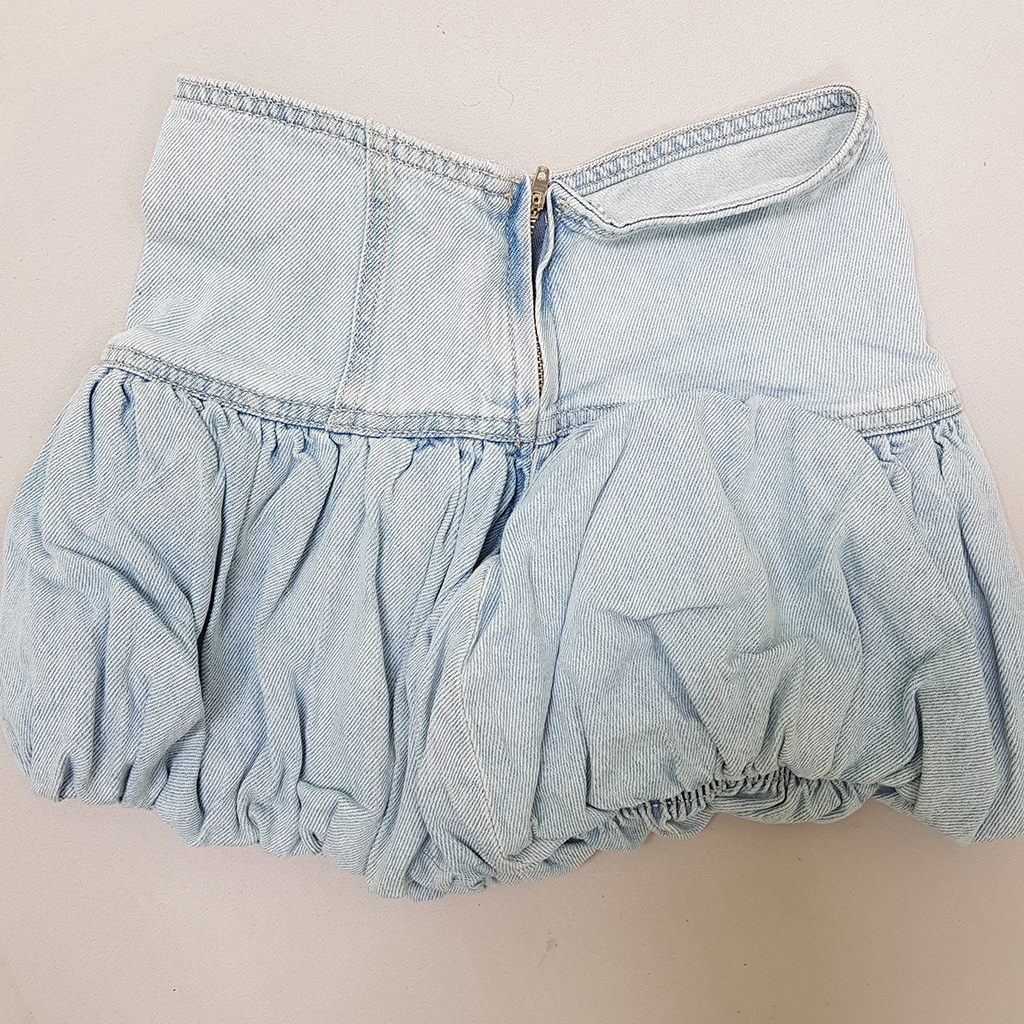 دامن جینز دخترانه 27979 سایز 7 تا 15 سال مارک Primark