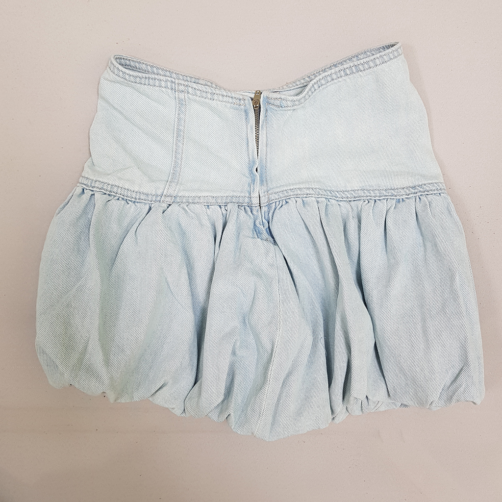 دامن جینز دخترانه 27979 سایز 7 تا 15 سال مارک Primark