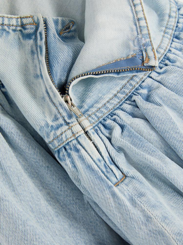 دامن جینز دخترانه 27979 سایز 7 تا 15 سال مارک Primark