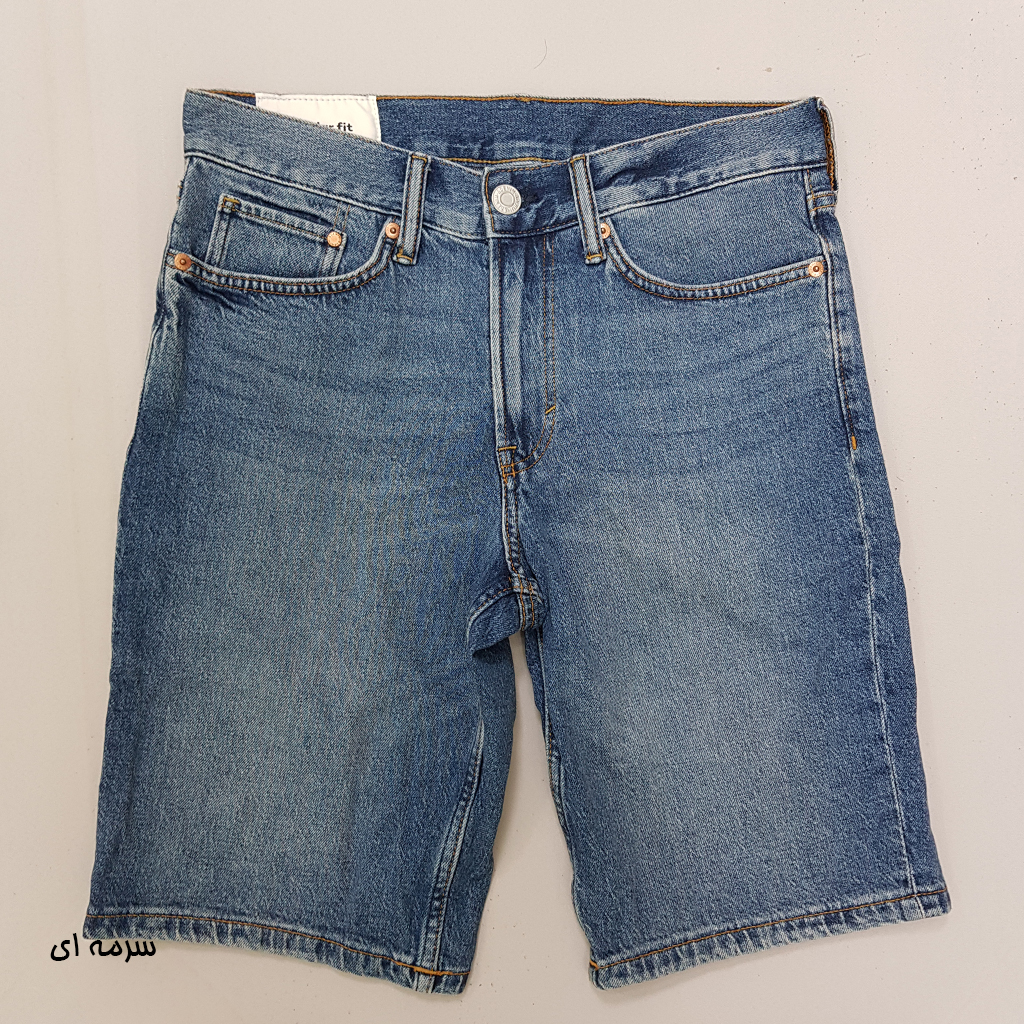شلوارک جینز مردانه 27759 سایز 28 تا 38 مارک Regular Fit   *