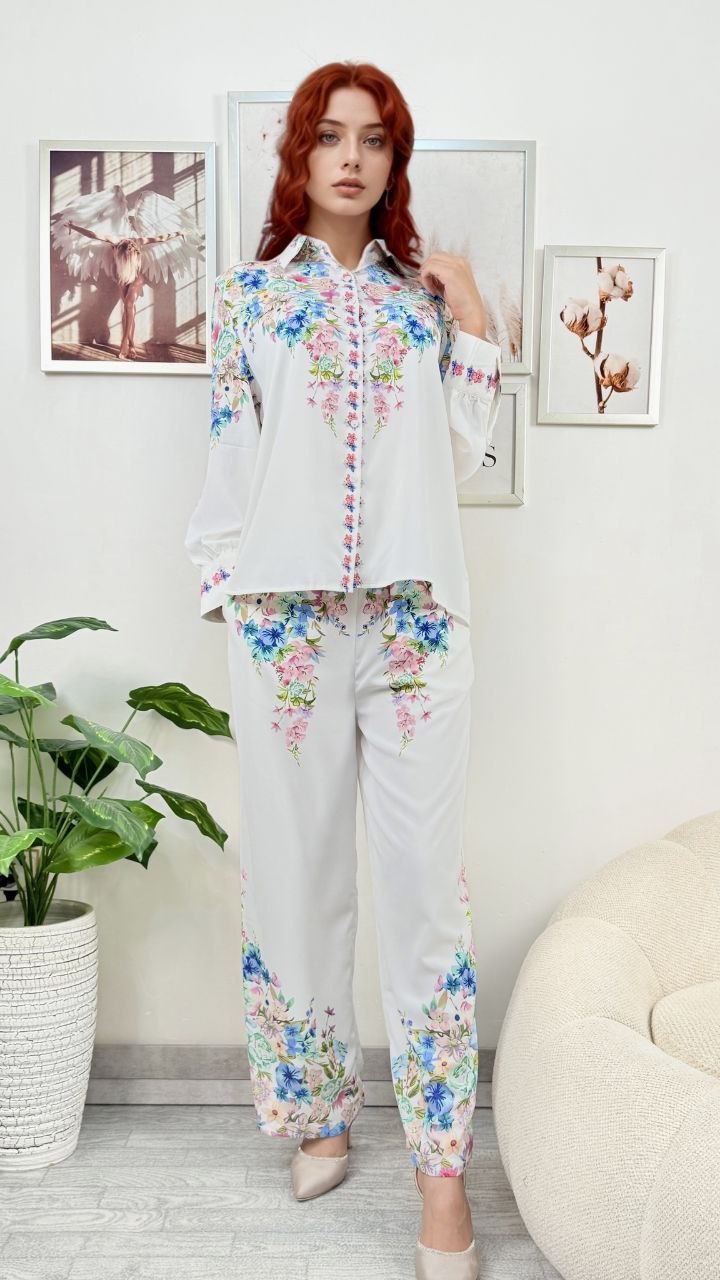 ست تونیک شلوار زنانه کد 417439