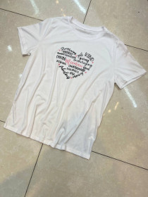 تیشرت نخ پنبه دخترانه کد 417447