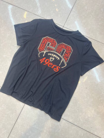 تیشرت نخ پنبه دخترانه کد 417467