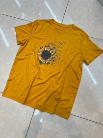 تیشرت نخ پنبه دخترانه کد 417474