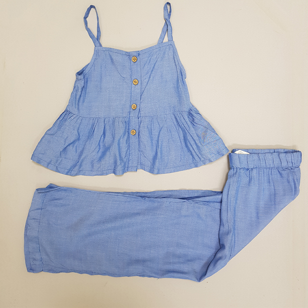 ست دخترانه 27748 سایز 2 تا 8 سال مارک H&M   *