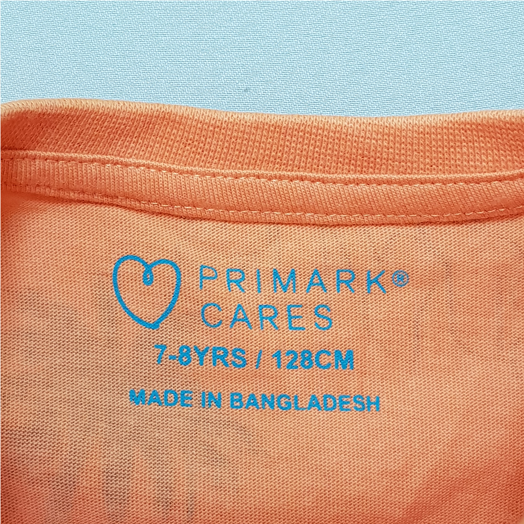 تی شرت پسرانه 28066 سایز 7 تا 14 سال مارک Primark