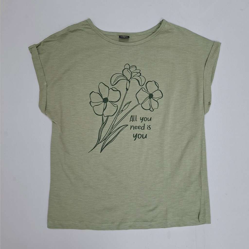 تی شرت زنانه 28301 مارک Wild Flower