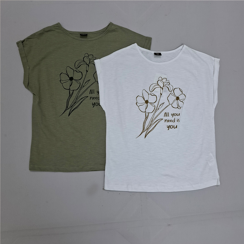 تی شرت زنانه 28301 مارک Wild Flower