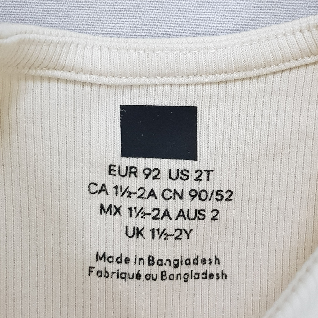 سارافون دخترانه 28318 سایز 1.5 تا 8 سال کد 2 مارک H&M