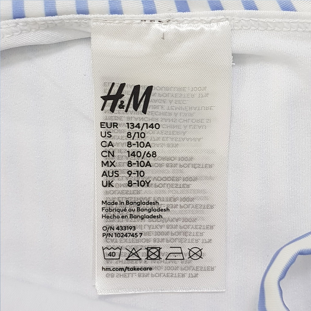 مایو دخترانه 28386 سایز 9 تا 15 سال کد 5 مارک H&M
