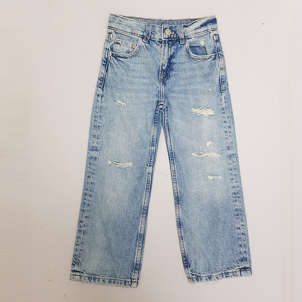 شلوار جینز دخترانه 28389 سایز 6 تا 14 سال مارک ZARA