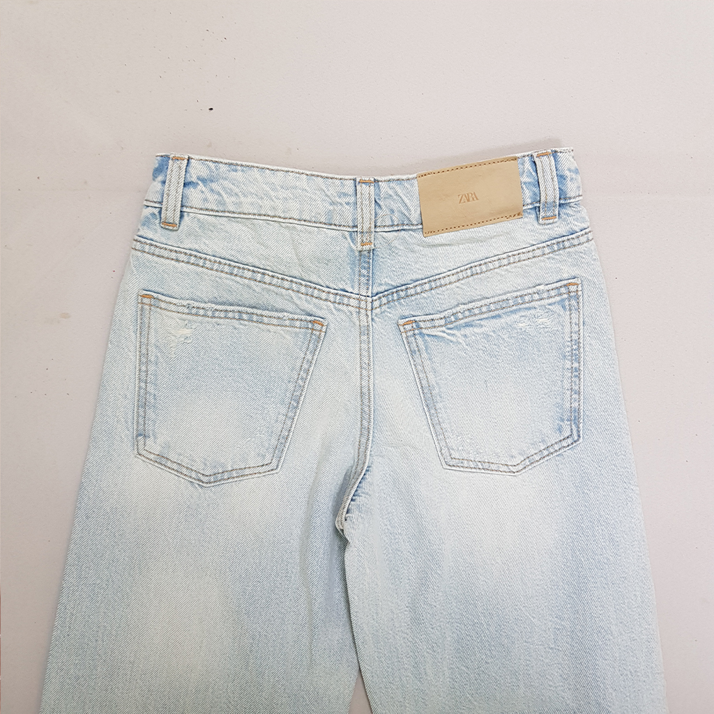 شلوار جینز دخترانه 28389 سایز 6 تا 14 سال مارک ZARA