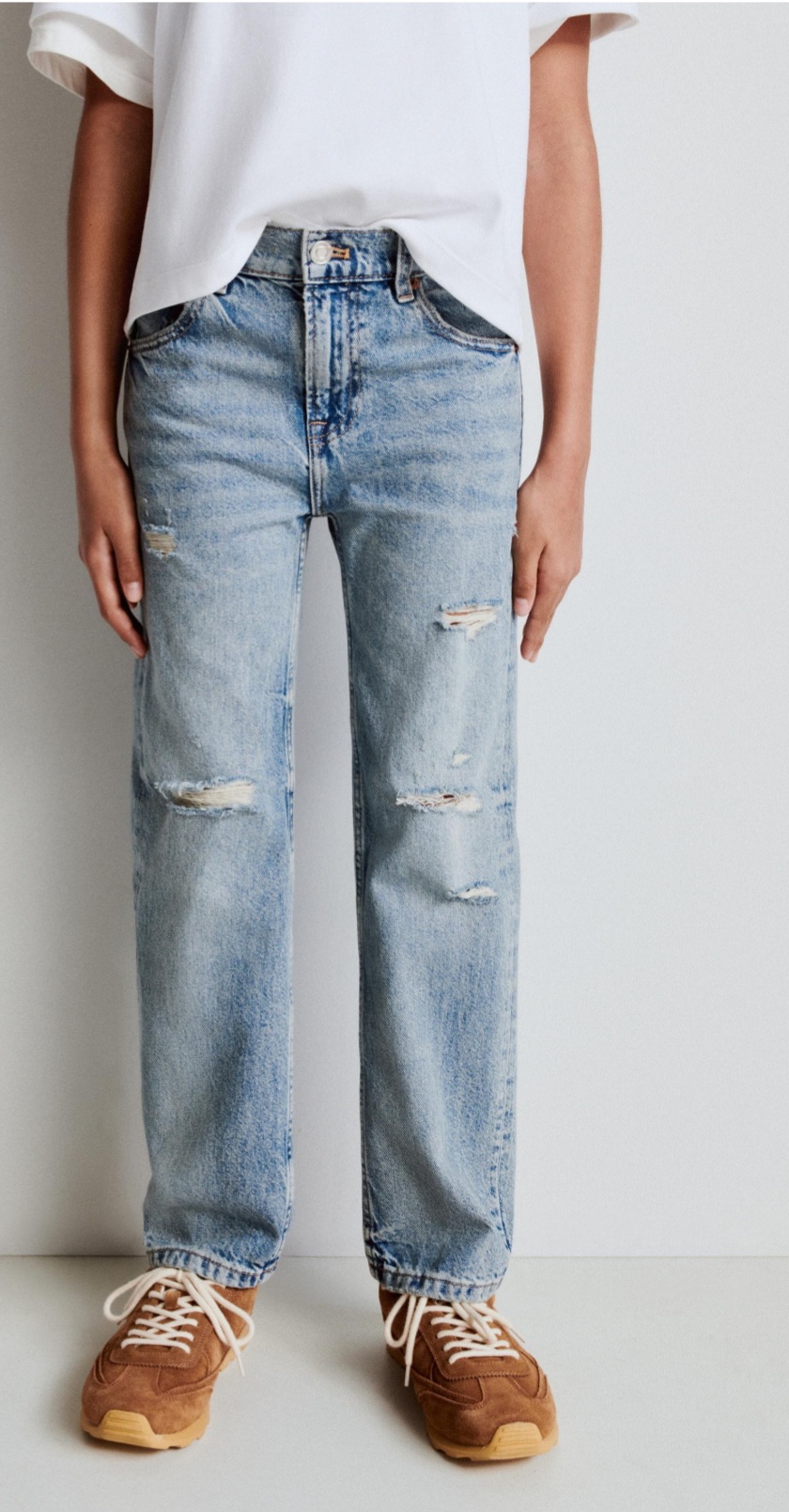 شلوار جینز دخترانه 28389 سایز 6 تا 14 سال مارک ZARA