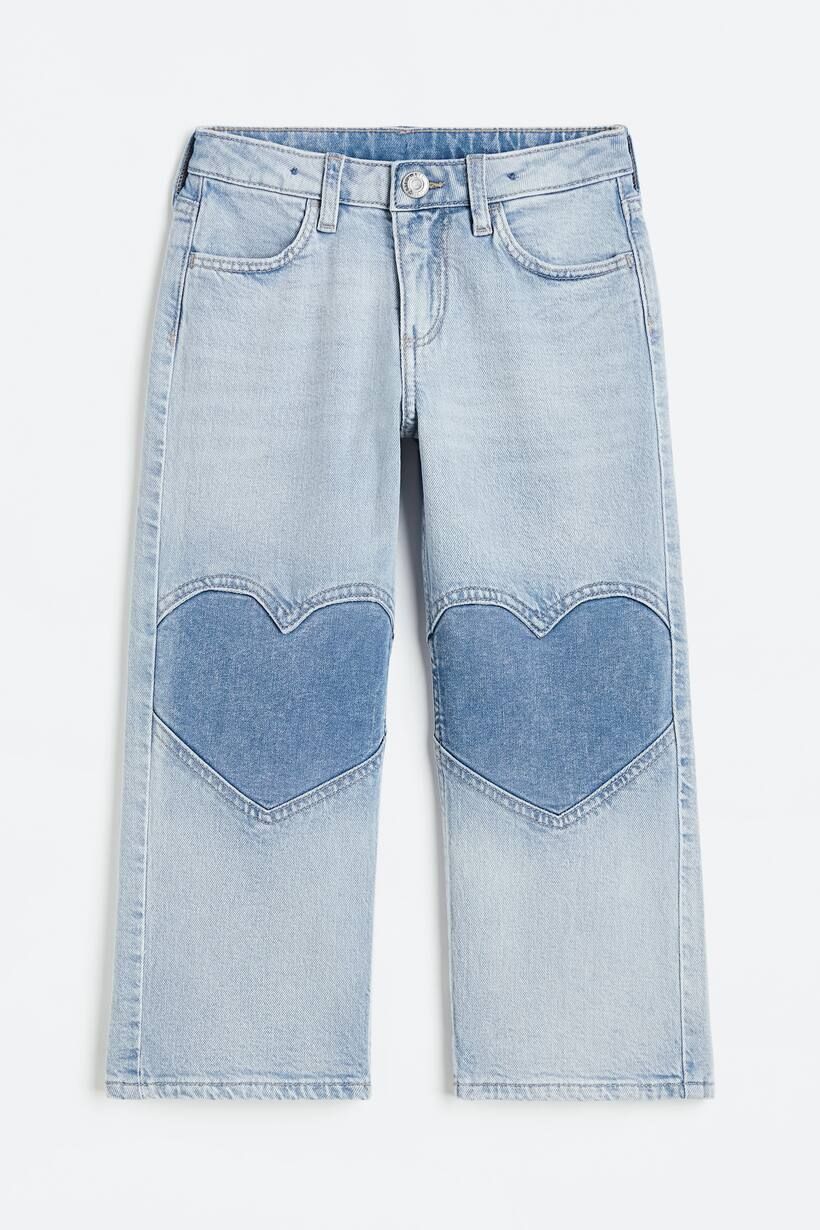شلوار جینز دخترانه 28390 سایز 2 تا 10 سال مارک H&M