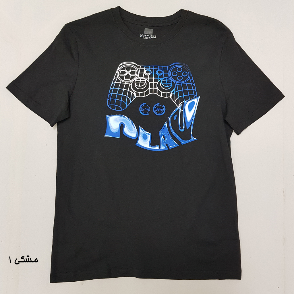 تی شرت پسرانه 28404 سایز 9 تا 15 سال کد 18 مارک H&M