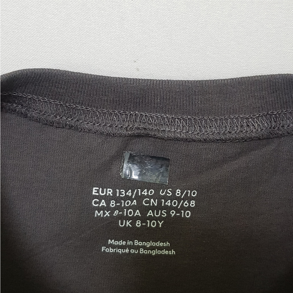 تی شرت پسرانه 28409 سایز 9 تا 15 سال کد 1 مارک H&M