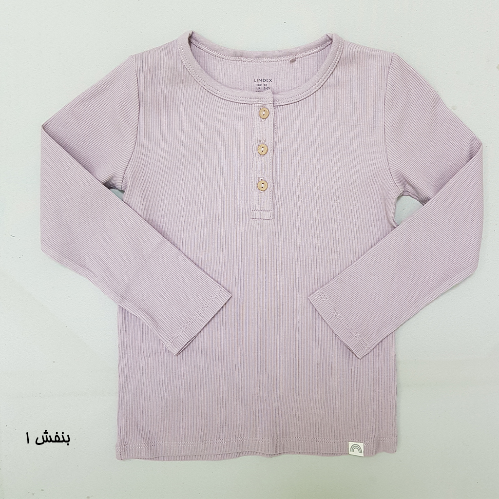 بلوز دخترانه سایز 2 تا 8 سال مارک LINDEX 28456 کد 2