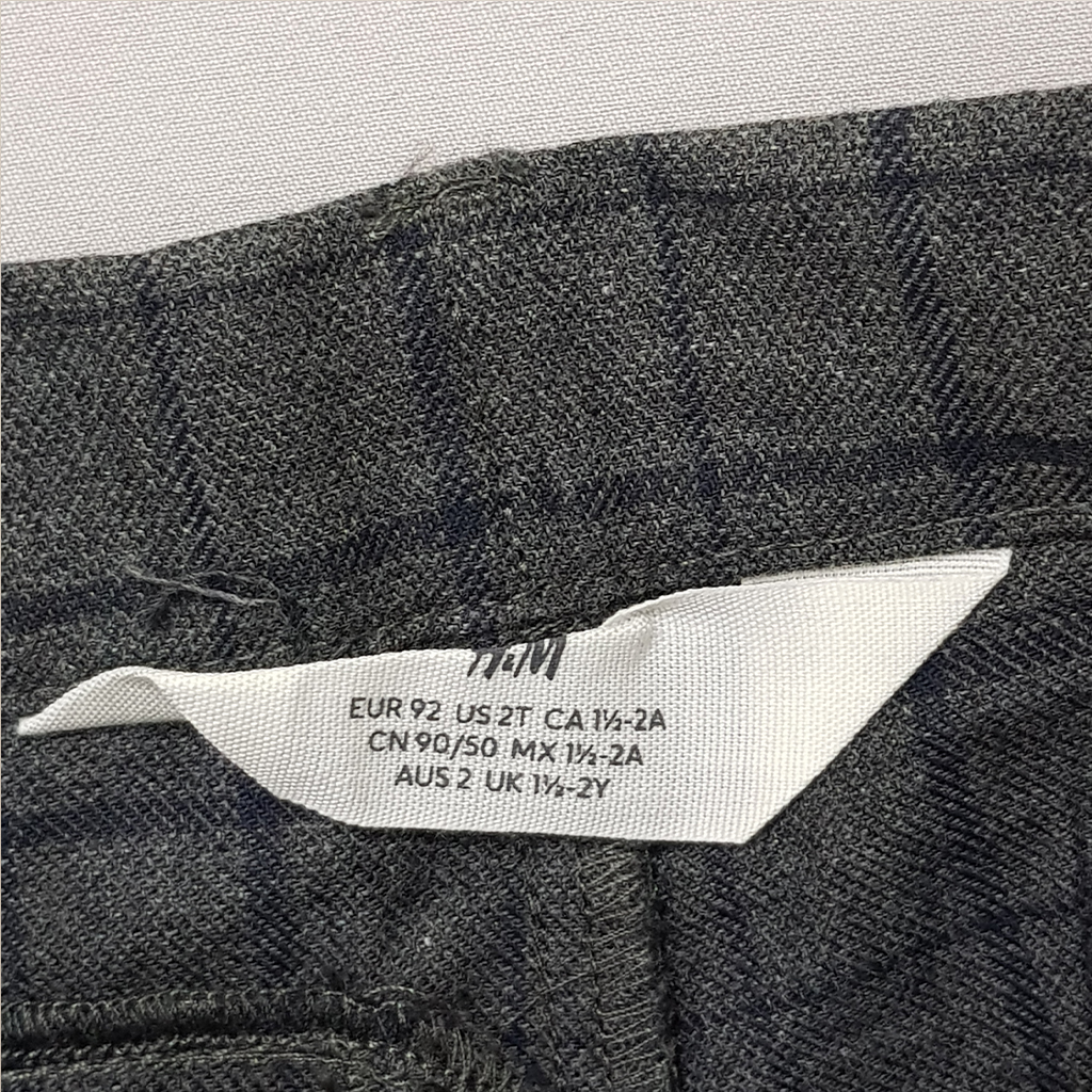 شلوار پسرانه 28427 سایز 1.5 تا 12 سال مارک H&M